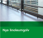 Nya linoleumgolv